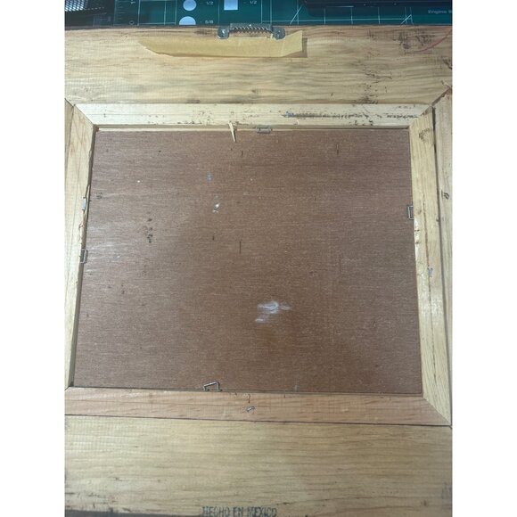 Oil Painting Paris Street Scene G. White Signed Original 18 X 16 Frame On Board - Picture 11 of 12